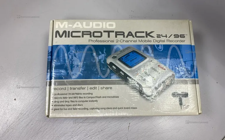 Портативный рекордер M-audio Microtrack 24/96