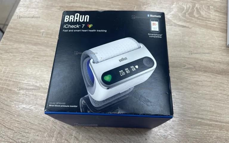 Запястный тонометор Braun iCheck 7