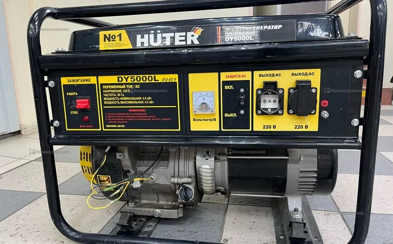 Бензиновая электростанция Huter DY5000L