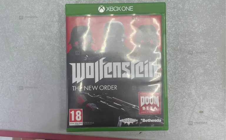 Xbox One S диск Wolfenstein