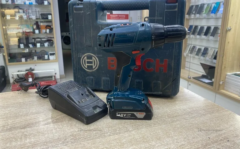 Дрель-Шуруповёрт Bosch GSR 1800-Li 1,5 ah