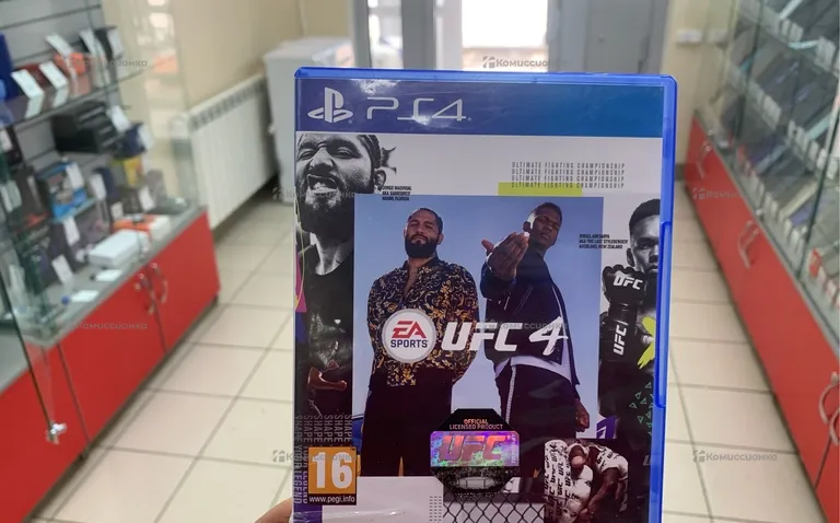 PS4. Диск UFC 4