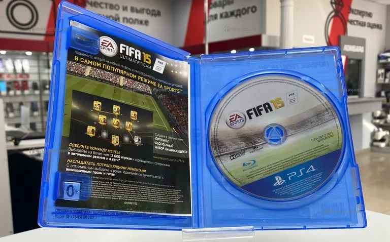 PS4. Диск FIFA 15