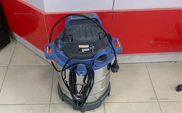 Пылесос  строительный dexter 1400w