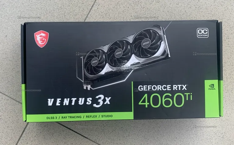 Видеокарта msi geforce 4060 ti Ventus 8 gb