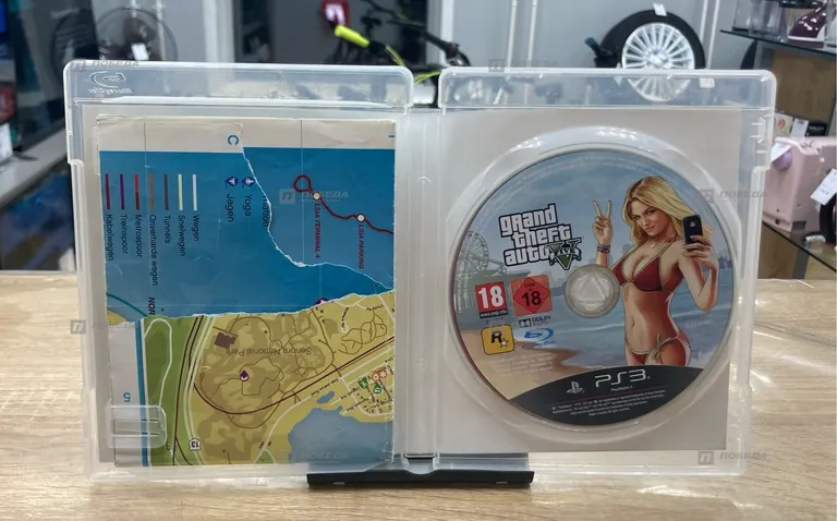 PS3. диск gta5