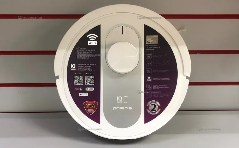 Пылесос  робот Polaris PVCR 4250 Wi-Fi iq Home
