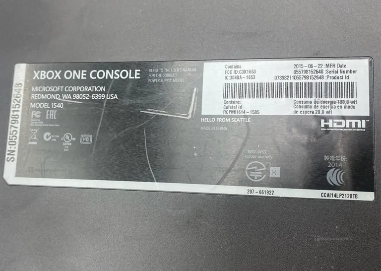 Приставка Xbox One 500Gb