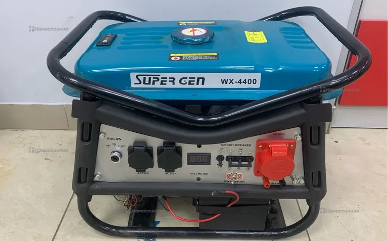 Бензогенератор super gen wx-4400