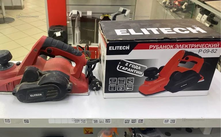 Рубанок электрический Elitech P09-82