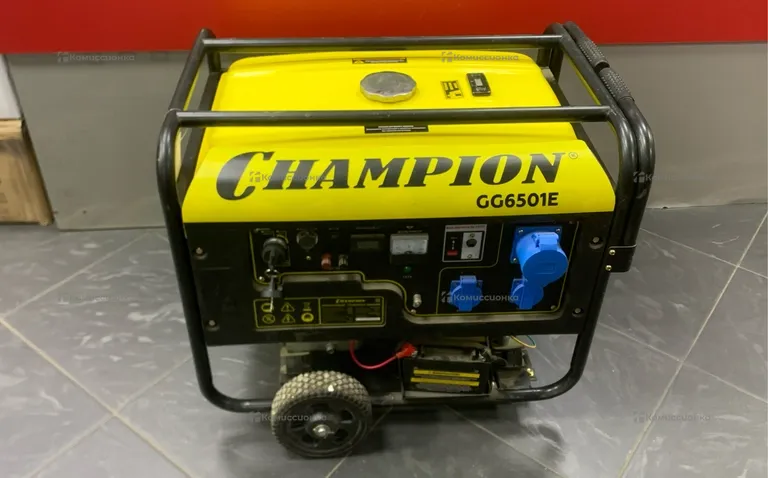 Бензиновая электростанция CHAMPION GG6501E+ATS