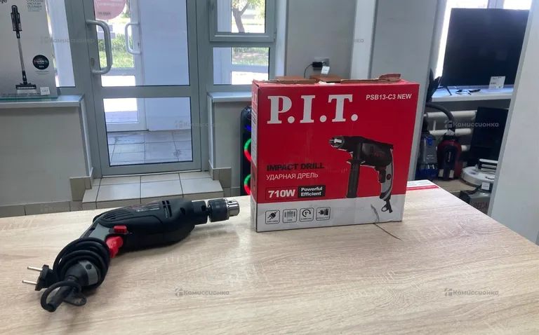Электро дрель P.I.T PSB13-c3 NEW