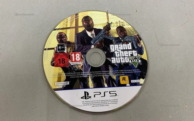 PS5 Диск gta 5