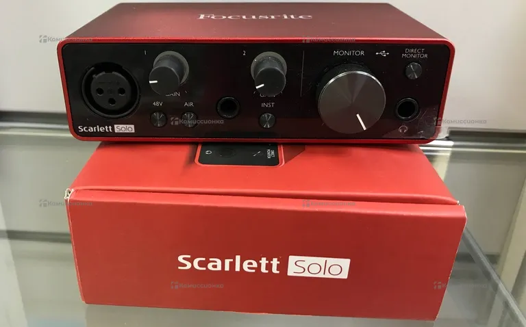Звуковая карта - Focusrite Solo 3rd Gen