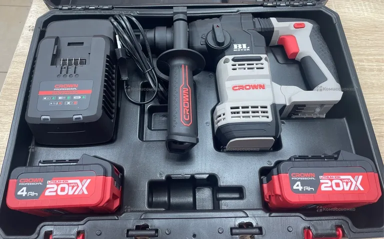 Аккумуляторный перфоратор CROWN CT28001HX-4 BMC