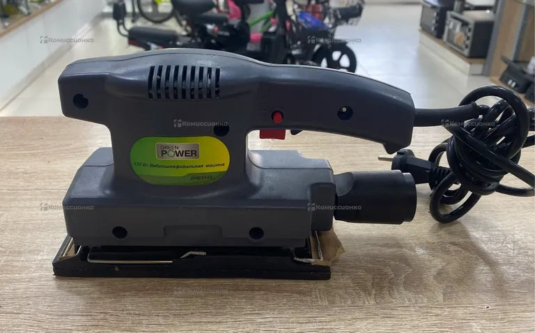 Виброшлифовальная машина green power dhes135