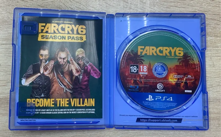 Диск для PlayStation 4 Far cry 6