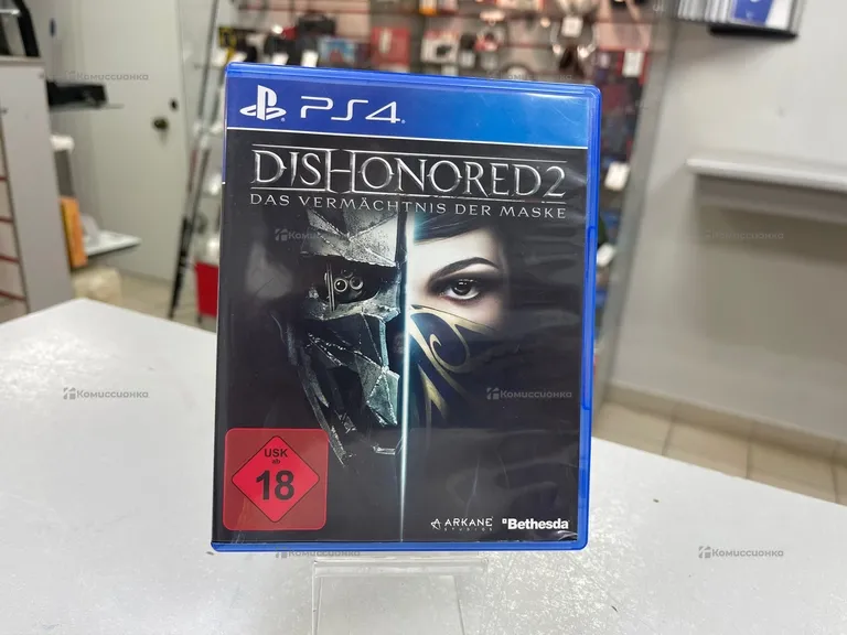 PS4. Диск PS4 Dishonored 2
