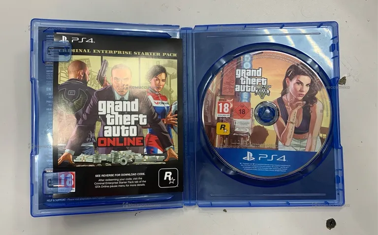 PS4. Диск GTA 5