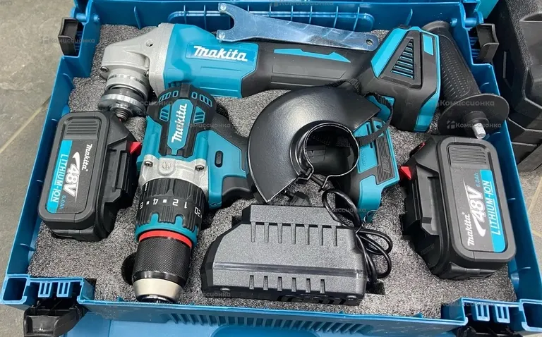 Набор Makita 2в1 болгарка шуруповерт