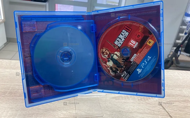 Диск на PS4 RED DEAD 2