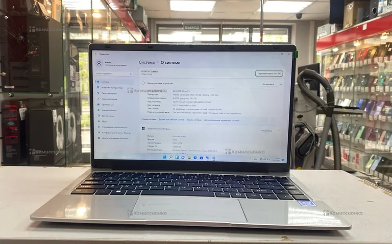 Ноутбук Celeron J4125
