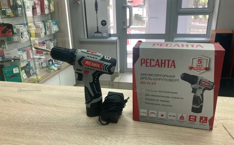 шуруповёрт ресанта да-12-2лк