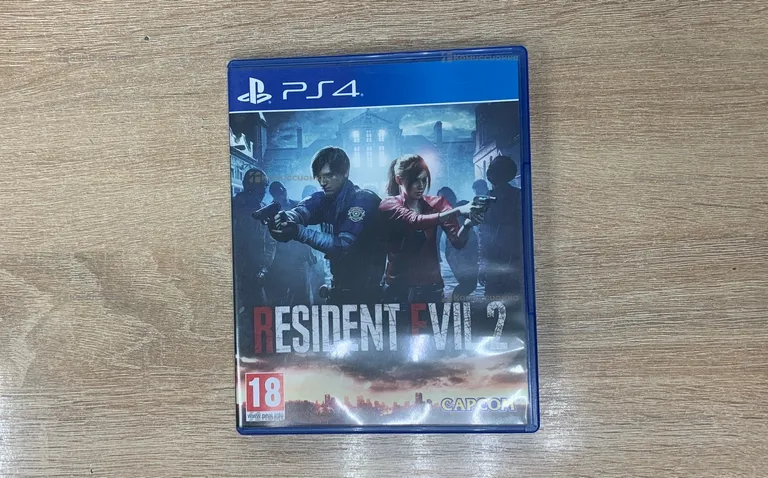 Диск для ps4 resident evil 2