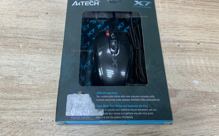 Мышь проводная A4TECH X-718BK