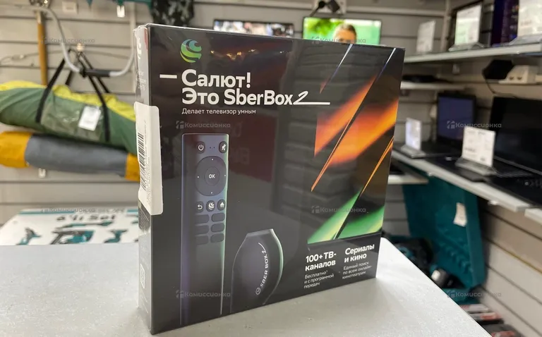 Цифровая ТВ приставка  SberBox 2