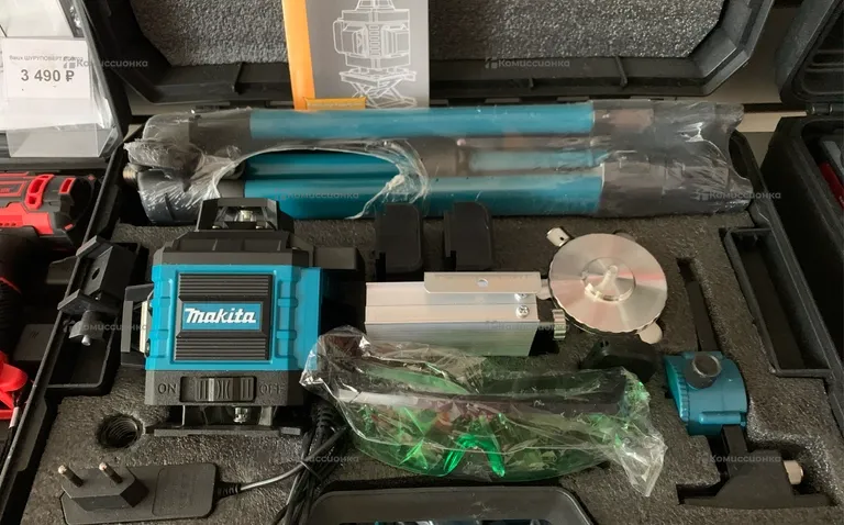 Лазерный уровень makita 4D 16 линий РЕПЛИКА