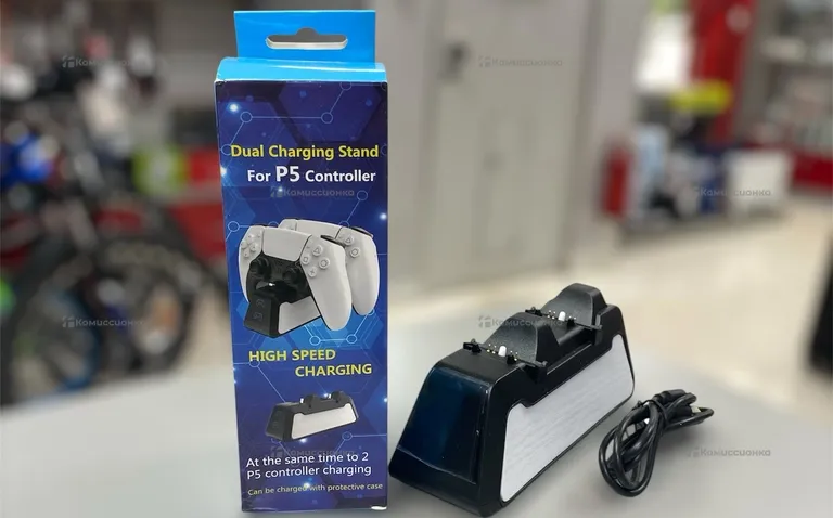 зарядная станция с подсветкой Playstation 5