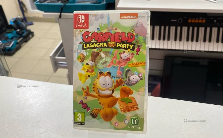 Nintendo Garfield Lasagna Party