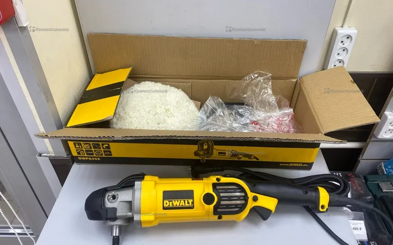 Полировальная машина dewalt DWP849X