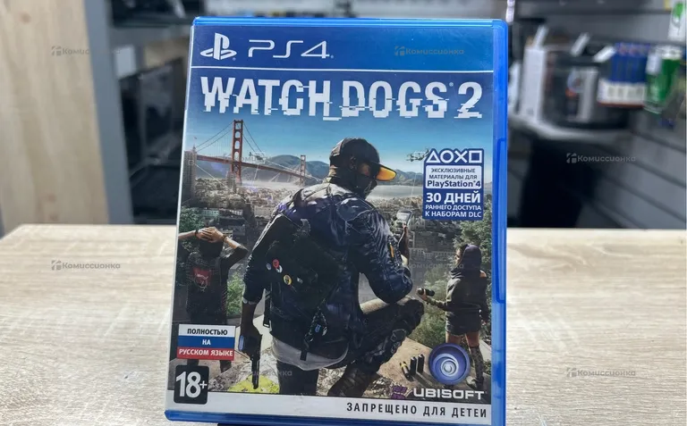 Sony PlayStation  Диск для PS 4 Watch Dogs 2