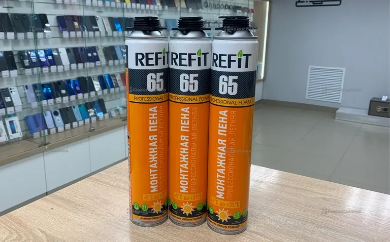 Пена монтажная refit 65 3шт