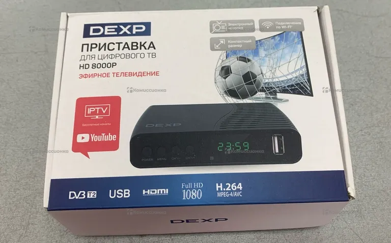 Тв приставка dexp
