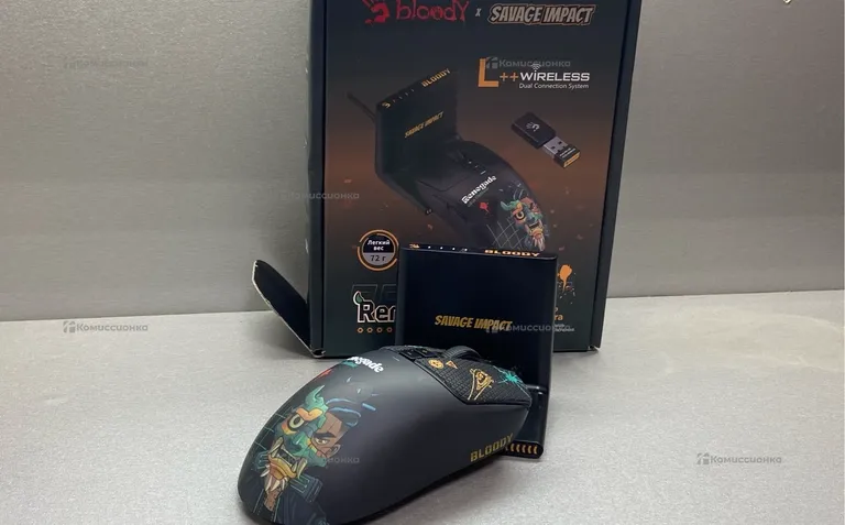 Мышь беспроводная игровая A4Tech Bloody R72 Duo Ul