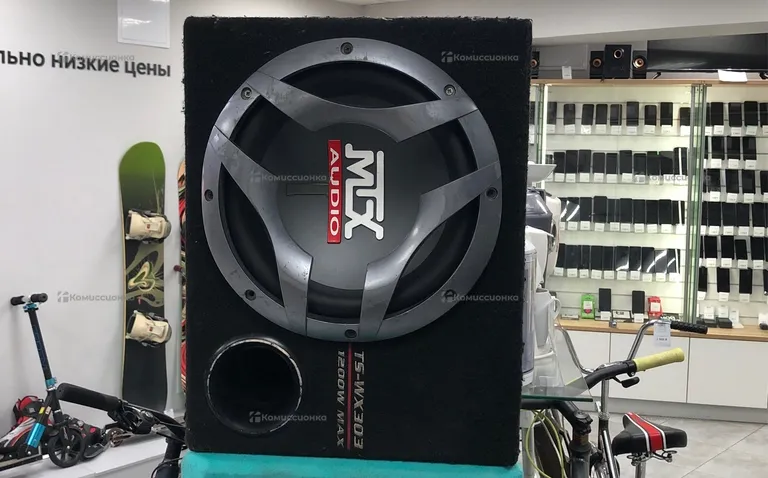 Колонка саббувер mtx ts wx303 / усилитель mystery