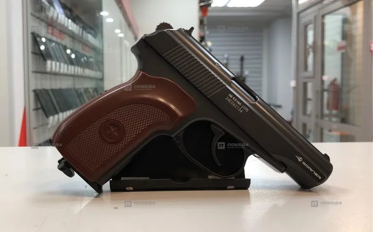 пневматический пистолет PM49 Blowback