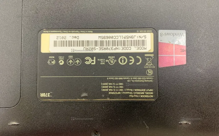 Ноутбук Samsung 370R