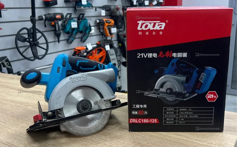 Аккумуляторная дисковая пила TOUA 3800 RPM