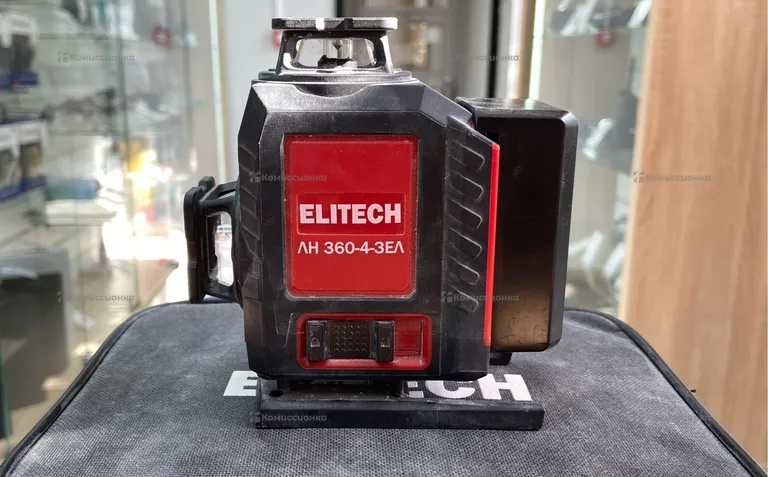 Лазерный нивелир Elitech ЛН 360-4-ЗЕЛ