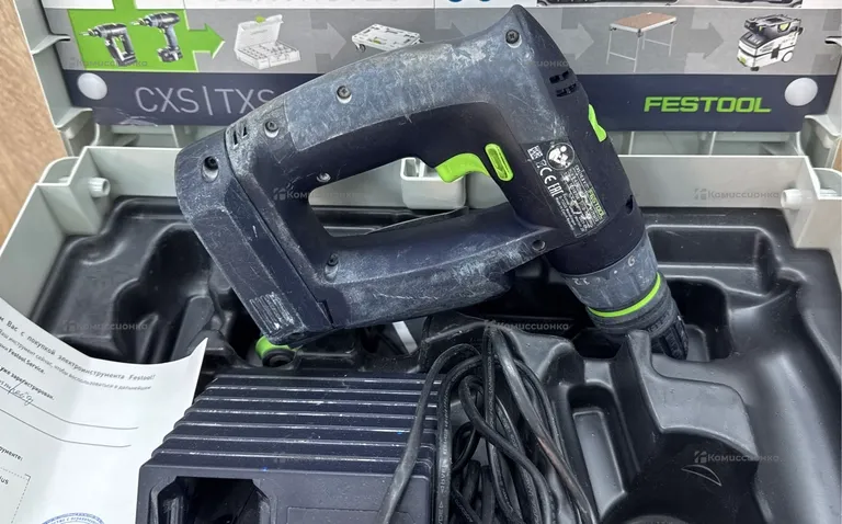 Аккумуляторная дрель-шуруповерт Festool CXS