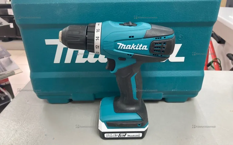 Аккумуляторный шуруповерт makita DF347D