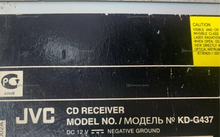 Автомагнитола  JVC KD-G437