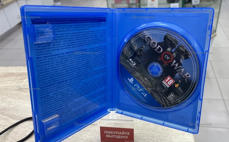 PS4. Диск PS4 GOD of WAR
