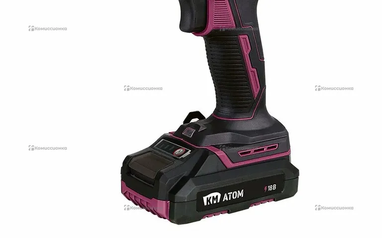 дрель шуруповерт KM Atom CD-181/2 kit
