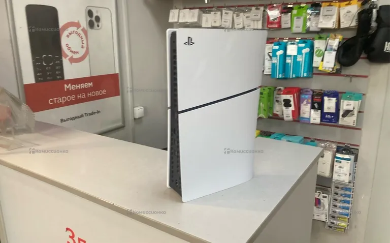 Приставка PS5 ps5 slim без дисковода 1tb