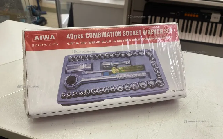Трещотка AIWA 40 предметов